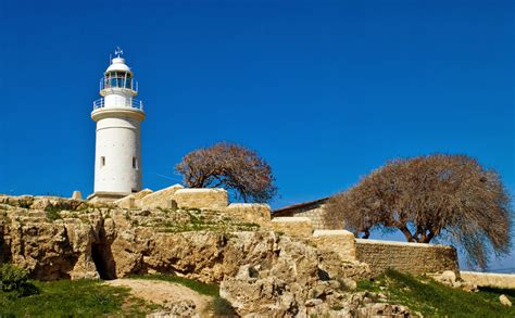 paphos lighthouse cyprus.